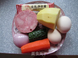 美味西餐---土豆沙拉的做法步骤：2