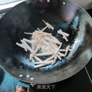 炒芋头丝的做法步骤：3