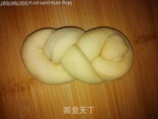 奶酥粒辫花小面包的做法步骤：10