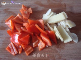 西兰花炒肉的做法步骤：2