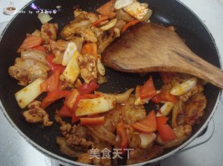 西兰花炒肉的做法步骤：7