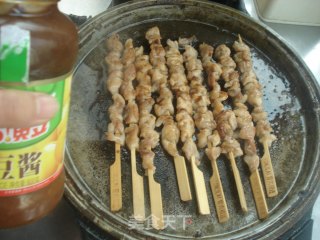 煎鸡肉串的做法步骤：7