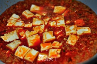 豆花牛肉烩饭的做法步骤：9