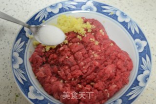 牛肉韭黄水饺的做法步骤：11