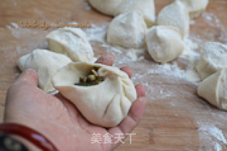 三鲜素包子的做法步骤：11