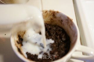 微波炉茶杯布朗尼蛋糕-懒人烘培巅峰之作的做法步骤：5