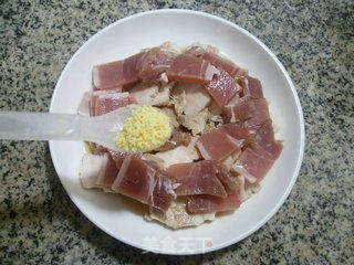 鸡蛋蒸双肉的做法步骤：7