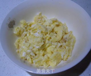 苦菊拌鸡蛋的做法步骤：5