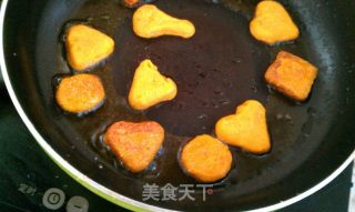 爱心南瓜饼的做法步骤：6