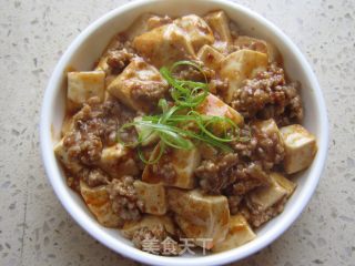 麻婆豆腐的做法步骤：10