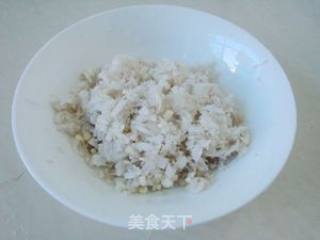 水豆豉拌芭蕉心的做法步骤：6
