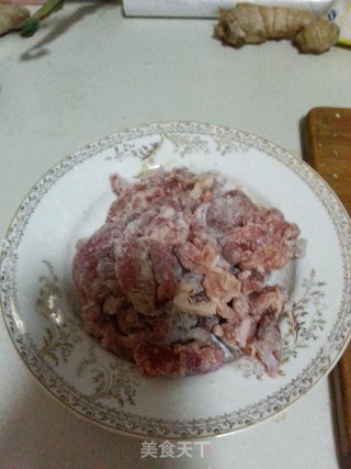 锅包肉的做法步骤：4