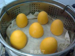 南瓜馒头的做法步骤：7