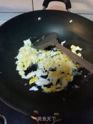 鸡蛋酱打卤面的做法步骤：2