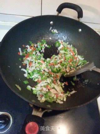 鸡蛋酱打卤面的做法步骤：4