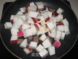 大萝卜烧牛肉的做法步骤：7