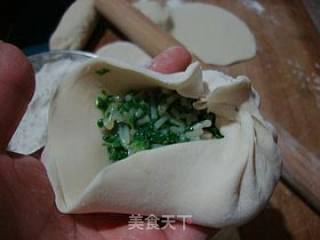 素馅也美味------------【小白菜粉条馅饼】的做法步骤：11