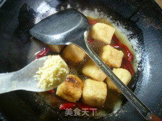 辣烧油豆腐的做法步骤：9