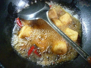 辣烧油豆腐的做法步骤：10