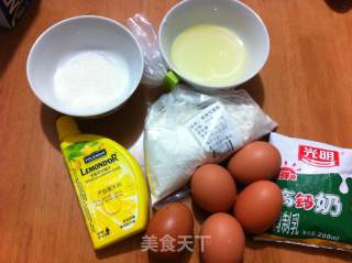 日式戚风蛋糕的做法步骤：1