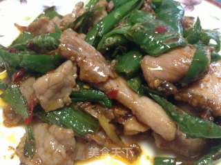 尖椒小炒肉片的做法步骤：5