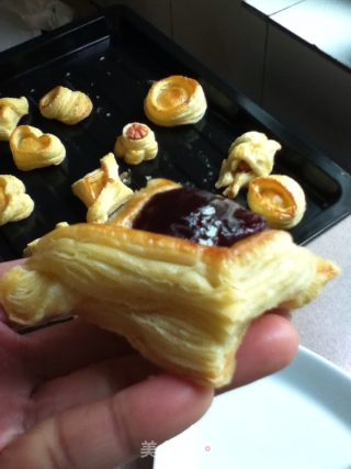 蓝霉酥挞的做法步骤：9