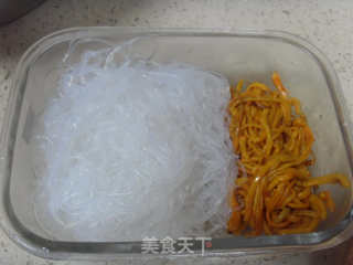 凉拌虫草菇的做法步骤：2