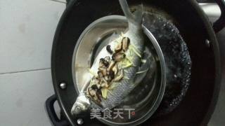 冬菇蛋丝蒸海鯿的做法步骤：7