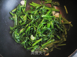蒜蓉空心菜的做法步骤：6