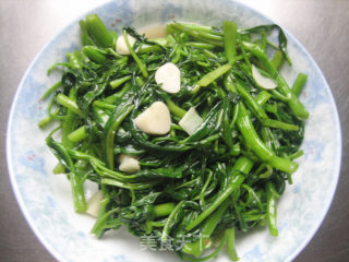 蒜蓉空心菜的做法步骤：7