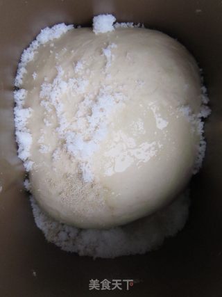 面包机版醇奶吐司的做法步骤：7