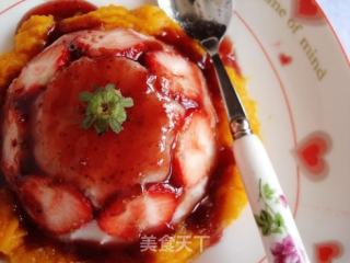 【创意造型菜】冰淇淋？！NO，我是草莓山药的做法步骤：3