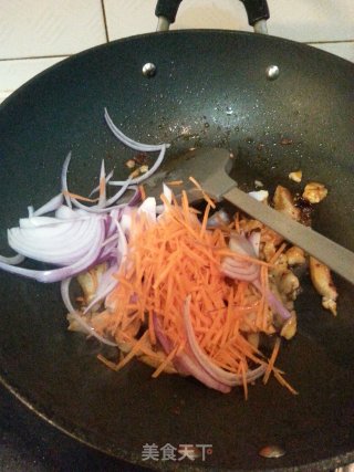 豆豉鸡丝的做法步骤：4
