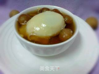 土鸡蛋炖桂圆的做法步骤：7