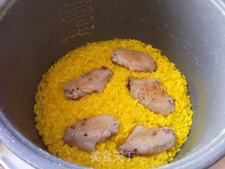 西班牙海鲜饭-电饭煲版的做法步骤：5