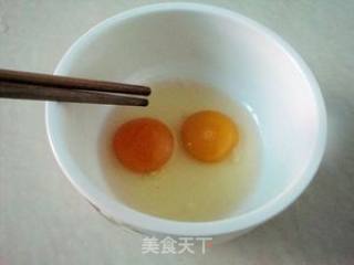 固元膏蛋花汤的做法步骤：2