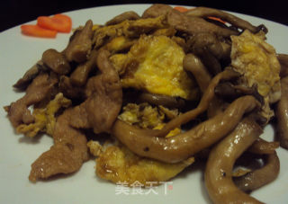 鸡腿菇炒鸡蛋——超级下饭的菌中新秀的做法步骤：7