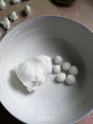 黑米红豆酒酿粥的做法步骤：2