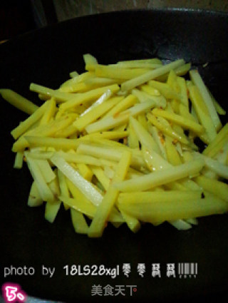 秘制风味土豆条的做法步骤：5