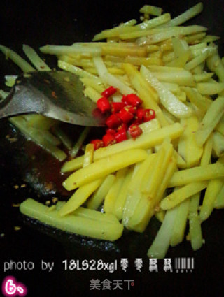 秘制风味土豆条的做法步骤：6