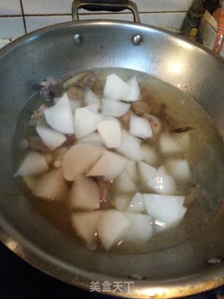 牛肉炖萝卜的做法步骤：7