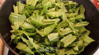 素炒油麦菜的做法步骤：4