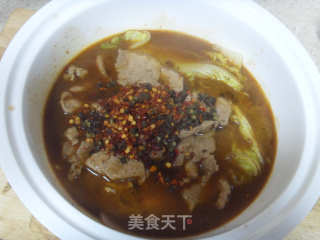 水煮肉片的做法步骤：7