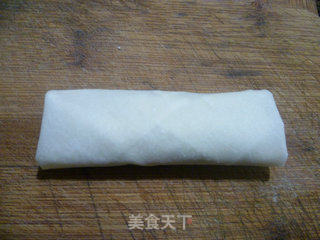 芹菜叶肉馅春卷的做法步骤：11