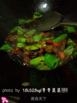 青椒烧茄子——美味家常菜的做法步骤：7