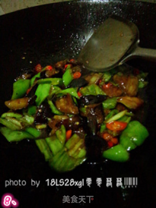 青椒烧茄子——美味家常菜的做法步骤：8