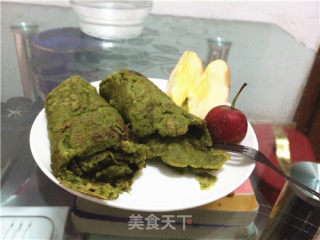 翡翠早餐饼的做法步骤：5