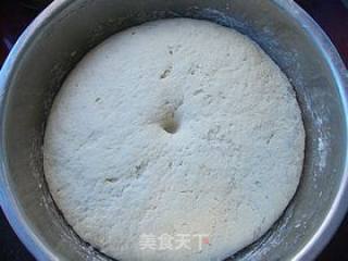 米酒麻酱花卷的做法步骤：3
