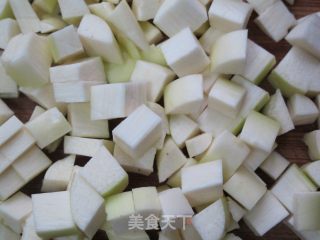 素炒三丁的做法步骤：3