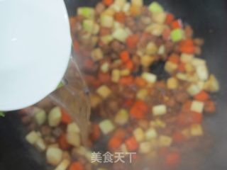 素炒三丁的做法步骤：11